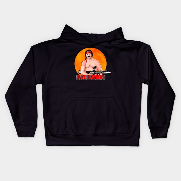 FatRambo Kids Hoodie by MarianoSan